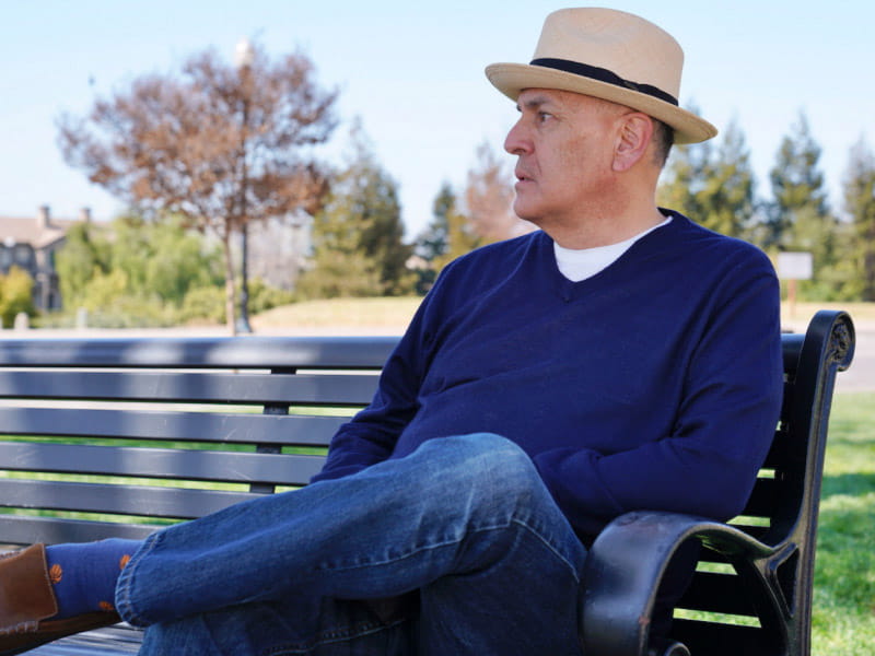 Heart attack survivor and heart transplant recipient Eddie Garcia. (Photo courtesy of Buggsy Malone)